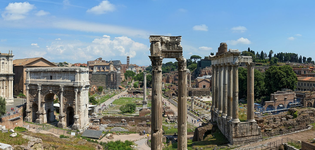 Римский Форум - панорама