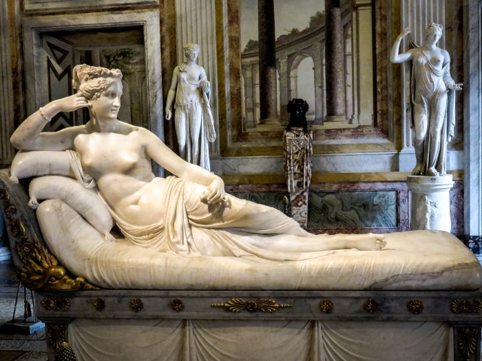 Полина Бонапарт в образе Венеры
