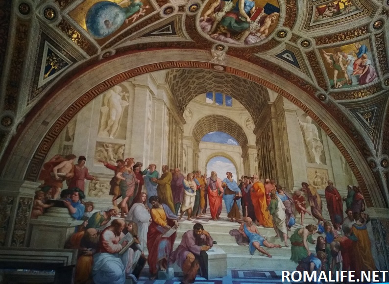 Станцы Рафаэля в музее Ватикана